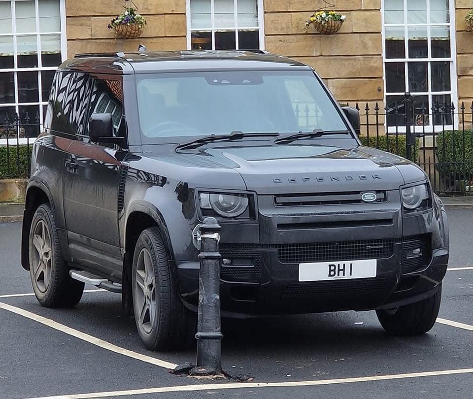 UK Number Plate BH 1